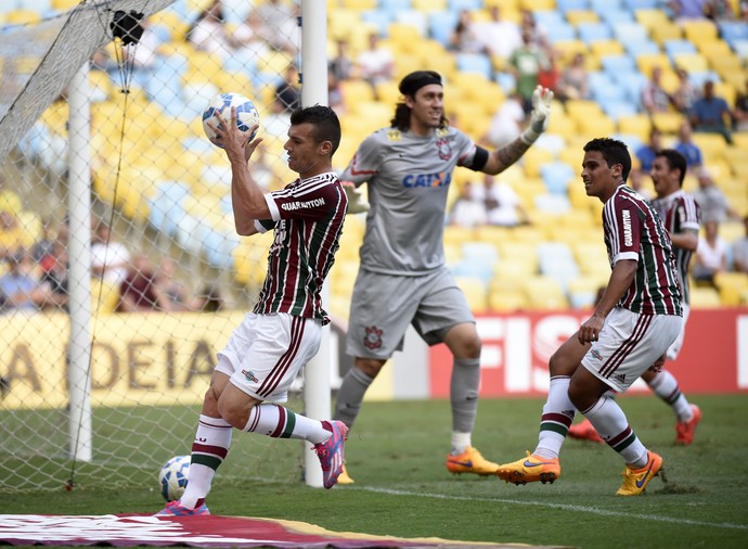 Wagner Fluminense x Corinthians Maracanã (Foto: André Durão)