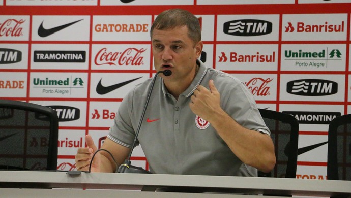 Internacional x Avaí Inter Diego AGuirre entrevista coletiva (Foto: Eduardo Moura/GloboEsporte.com)