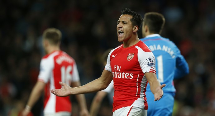 Alexis Sanchez  - Arsenal x Sunderland (Foto: AP)