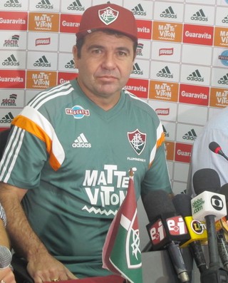 Enderson Moreira, Mario Bittencourt e Simeone Fluminense (Foto: Fred Huber)