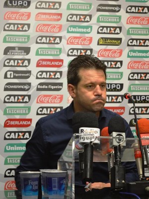 Argel Fucks Figueirense (Foto: Renan Koerich)