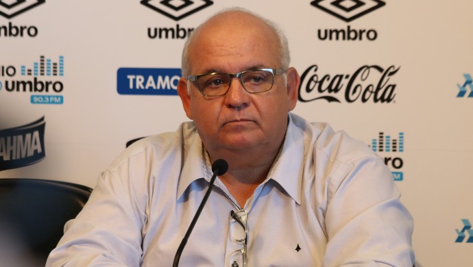 Presidente Romildo Bolzan Júnior Grêmio (Foto: Eduardo Moura/GloboEsporte.com)