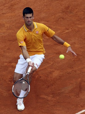 Novak Djokovic x David Ferrer no Masters 1000 de Roma (Foto: Reuters)