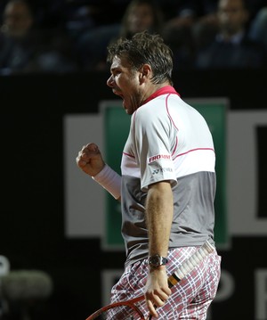 Wawrinka x Nadal, Masters 1000 de Roma (Foto: AP)