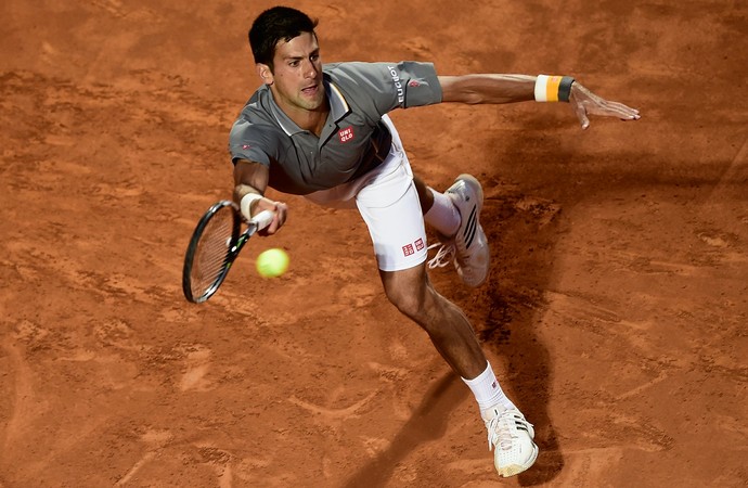 Thomaz Bellucci x Novak Djokovic - Masters 1000 de Roma (Foto: Getty Images)