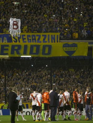 drone, Boca Juniors x River Plate (Foto: EFE)