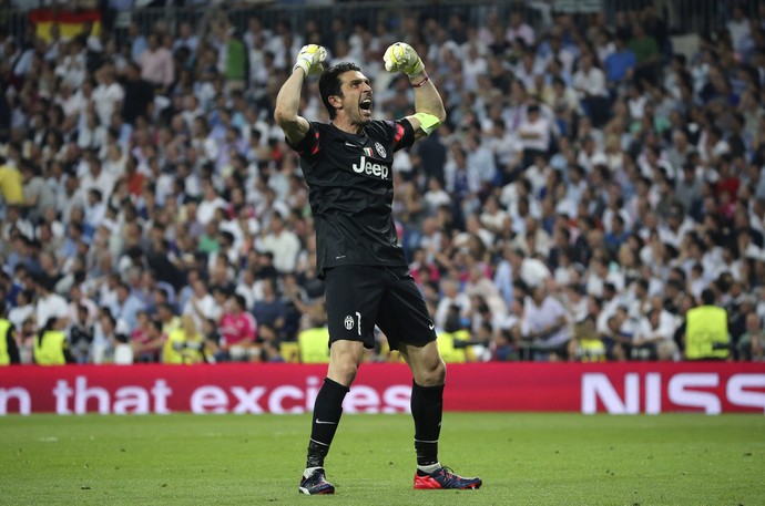 Buffon - Real x Juventus (Foto: EFE)