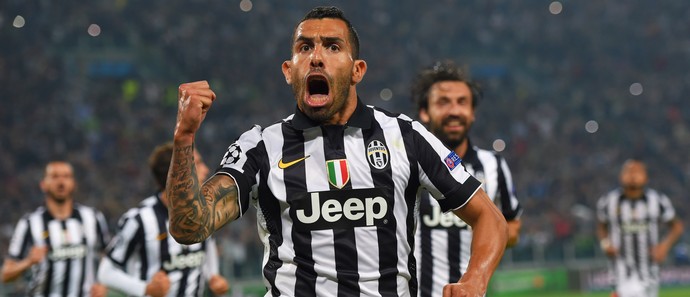 Tévez Juventus Real Madrid (Foto: Getty Images)