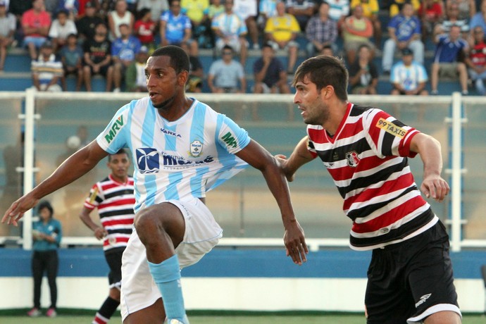 Anselmo, macaé x santa cruz (Foto: Tiago Ferreira / Macaé Esporte)