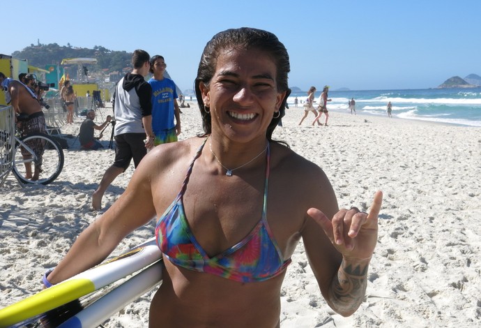 Silvana Lima Postinho Barra da Tijuca Rio Pro (Foto: Flávio Dilascio)