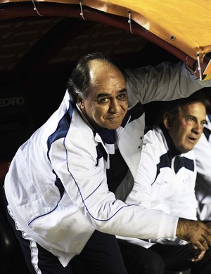 Técnico Marcelo Oliveira comandou o Cruzeiro na partida contra o São Paulo, pela Libertadores (Foto: Marcos Ribolli)