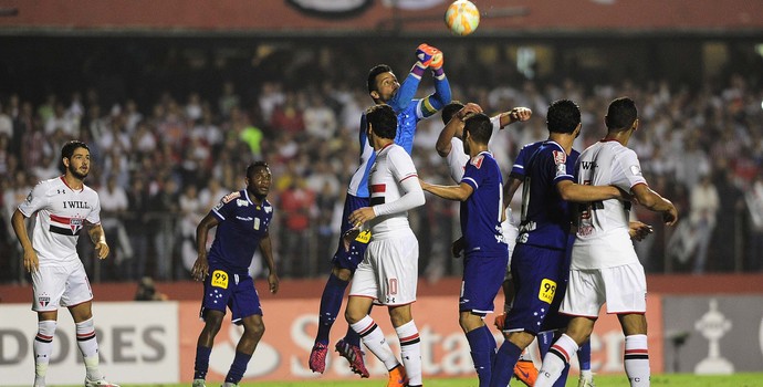 São Paulo x Cruzeiro (Foto: Marcos Ribolli)