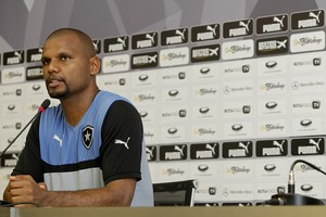 botafogo jefferson coletiva engenhão (Foto: Vitor Silva / SSPress)