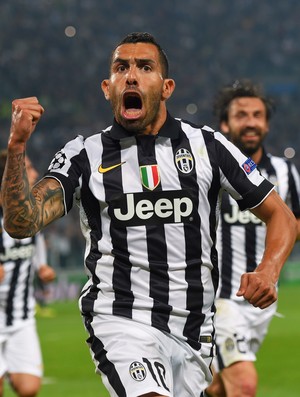 Tévez Juventus Real Madrid (Foto: Getty Images)