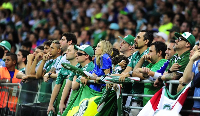 Torcida do Palmeiras (Foto: Marcos Ribolli)