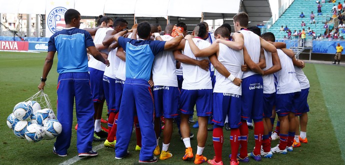 Jogadores do Bahia (Foto: Felipe Oliveira/Divulgação/EC Bahia)