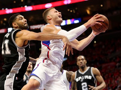 Los Angeles Clippers X San Antonio Spurs (Foto: Getty Images)