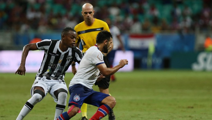 Maxi Biancucchi Bahia x Ceará Copa do Nordeste (Foto: FELIPE OLIVEIRA/AGIF/ESTADÃO CONTEÚDO)