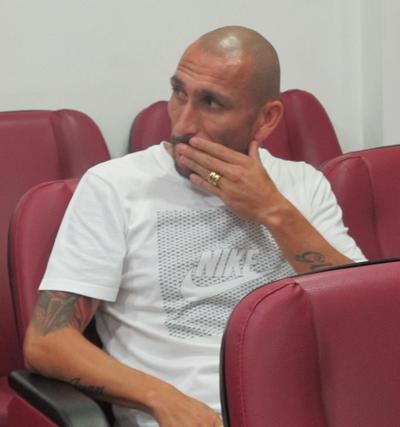 Guiñazu, julgamento, Vasco, TJD (Foto: Hector Werlang/GloboEsporte.com)