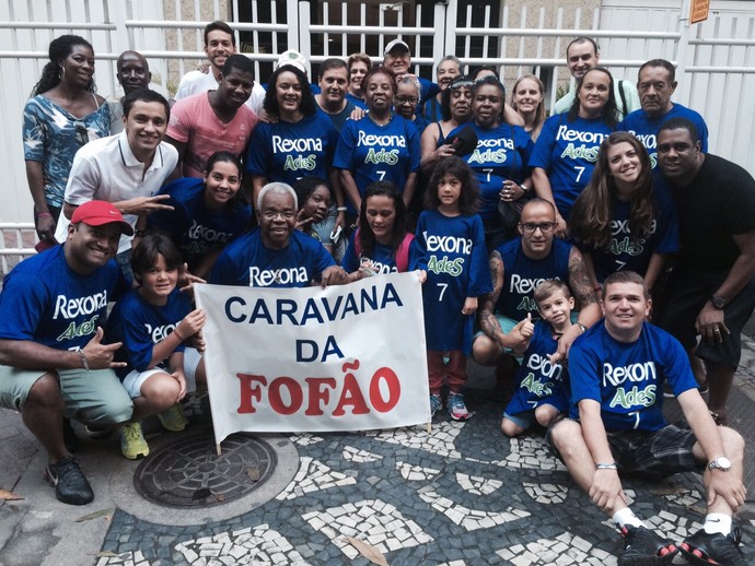 Fofão caravana Rio de Janeiro vôlei (Foto: Arquivo pessoal)