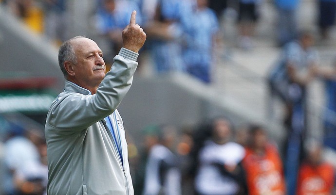 Grêmio x Internacional Gre-Nal 405 torcida mista Arena Grêmio Felipão Luiz felipe Scolari (Foto: Lucas Uebel/Divulgação Grêmio)