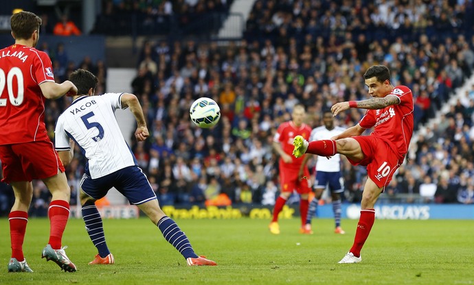 Philippe Coutinho Liverpool West Bromwich Albion (Foto: Reuters)