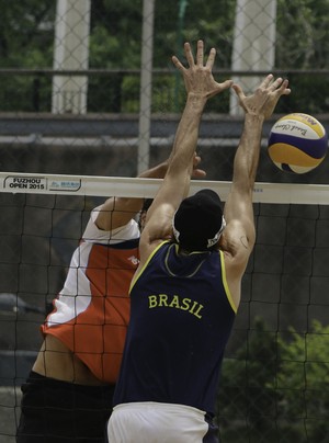 Bruno e Hevaldo - vôlei de praia (Foto: Divulgação/FIVB)