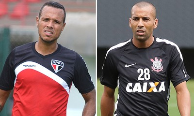 Montagem Luis Fabiano e Sheik (Foto: Globoesporte.com)