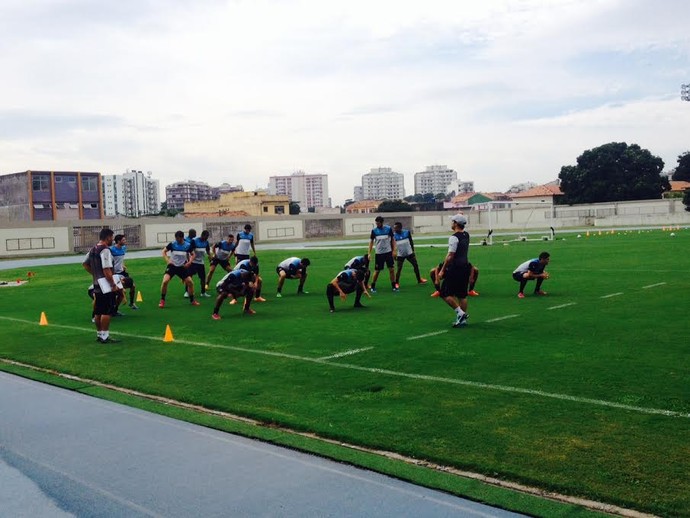 Treino Botafogo (Foto: Marcelo Baltar)