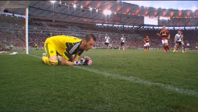 Paulo Victor Flamengo Vasco 2 (Foto: Reprodução)