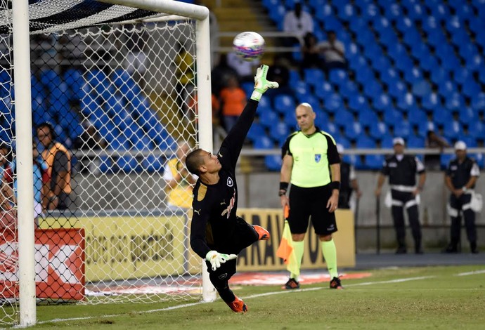 Botafogo x Fluminense, Renan 1 (Foto: André Durão)