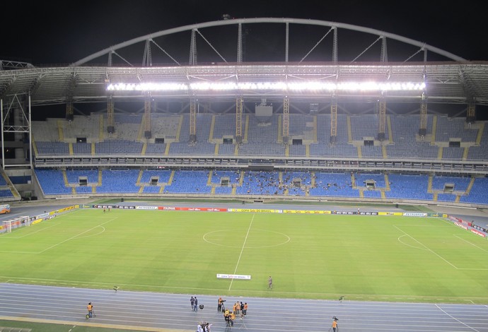 Botafogo x Botafogo-PB Copa do Brasil Engenhão (Foto: Gustavo Rotstein)