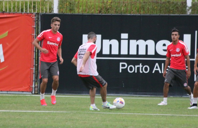 cláudio winck inter internacional treino (Foto: Eduardo Deconto/GloboEsporte.com)