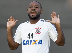 Vagner Love Corinthians (Foto: Daniel Augusto Jr / Agência Corinthians)