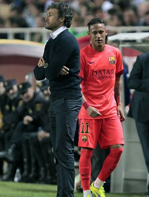 Neymar Luis Enrique Barcelona (Foto: EFE)