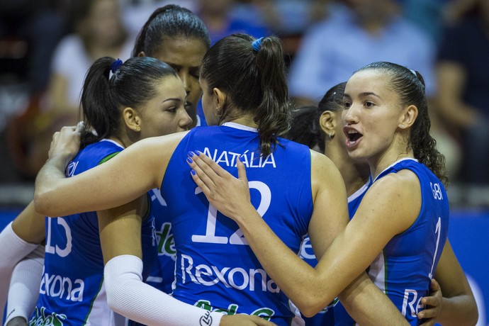 Rio de Janeiro x Minas - semifinal superliga vôlei (Foto: Marcio Rodrigues / MPIX)