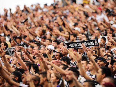 Corinthians x Santos - torcida Corinthians (Foto: Marcos Ribolli)