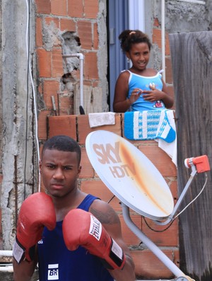 Patrick Lourenço no Morro do Vidigal (Foto: Thierry Gozzer)