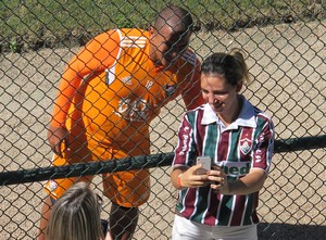 Treino do Fluminense Walter (Foto: Richard Souza)