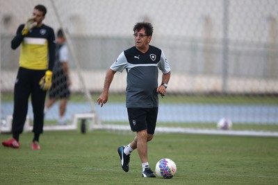 René Simões, Treino Botafogo (Foto: Satiro Sodré / SS Press)