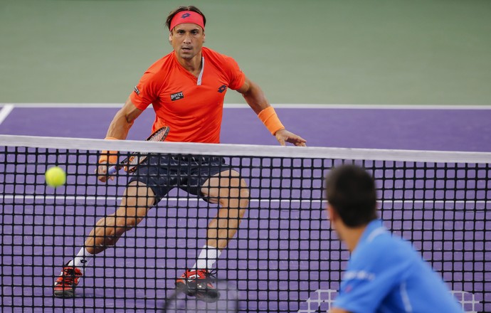 Novak Djokovic x David Ferrer Masters 1.000 Miami tenis (Foto: EFE)