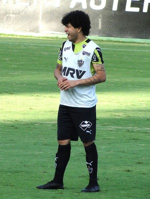 luan, treino atlético-mg (Foto: Mauricio Paulucci)