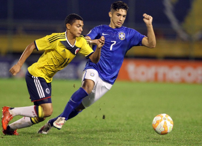 andrey brasil x colombia sub 17 (Foto: EFE)