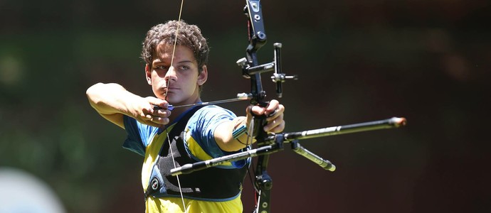 Marcus Vinícius D'Almeida, do tiro com arco (Foto: World Archery Federation/Divulgação)