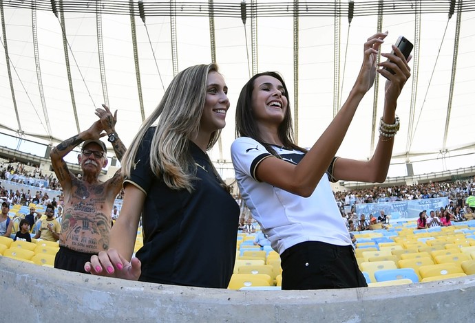 maracanã selfie flamengo x botafogo (Foto: André Durão)