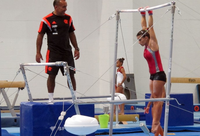 Treino Seleção Brasileira de Ginástica Artística Feminina - Jade Barbosa (Foto: Gabriel Frickie)