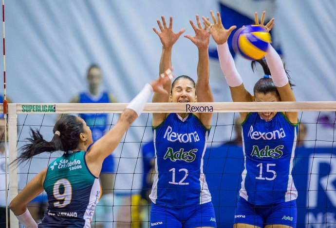 vôlei, Rio de Janeiro x São Caetano (Foto: Marcio Rodrigues / MPIX)