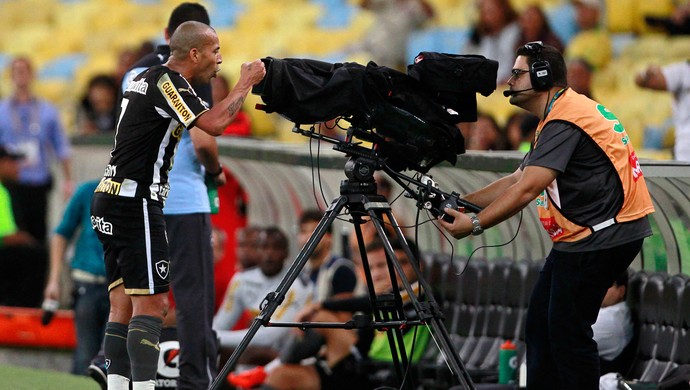 Emerson Sheik Botafogo x Bahia (Foto: André Mourão / Ag. Estado)