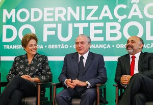 Dilma Rousseff dividas dos clubes (Foto: Roberto Stuckert Filho/PR)