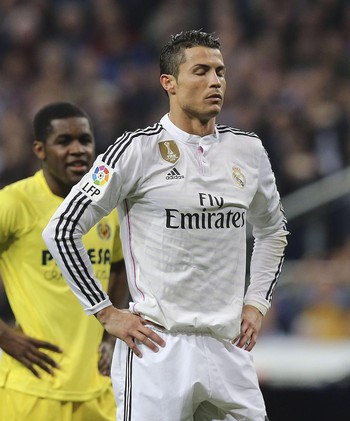 cristiano ronaldo real madrid x villarreal (Foto: EFE)